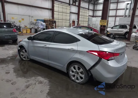 2011 Hyundai Elantra Limited from USA, damaged, VIN 5NPDH4AE5BH018527